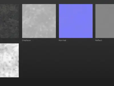 Large area seamless wet asphalt texture Texture