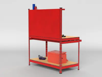 Workbench 3D model by Abrams-Design