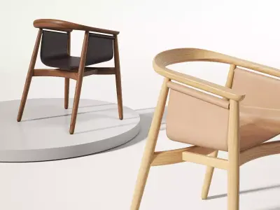 Pelle Armchair 3D model