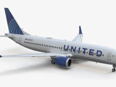  United Airlines Boeing 737 Max 8 