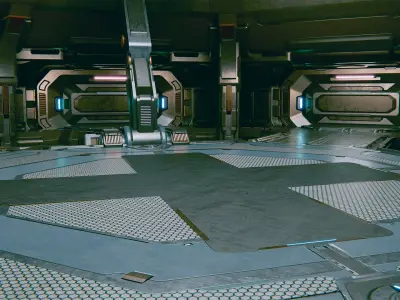  Sci-fi scene Black Abyss 