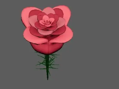 Rose 3D 3D model