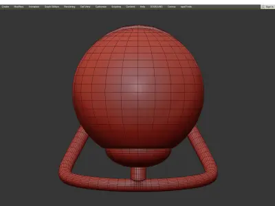 ST Luce Legatezza Low-poly 3D model