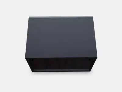 BESTA Shelf unit with door 9 Low-poly 3D model