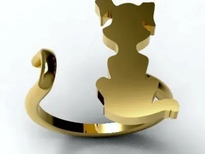Dog Ring 3D print model purchase