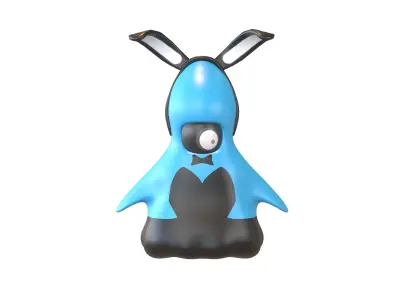 Slime OI v1 0002 Low-poly 3D model