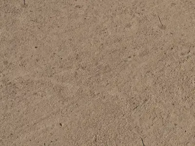 Dry Sandy Rough Ground PBR Texture Texture