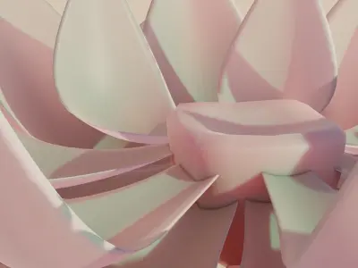 Flower Model V3 3D model
