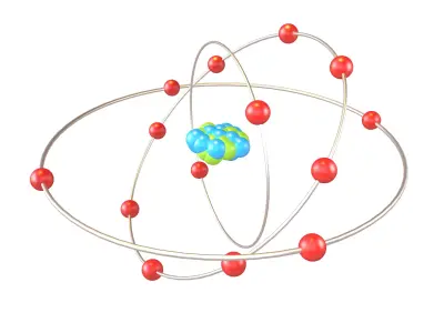 Silicon Chemical Element v2 002 Low-poly 3D model