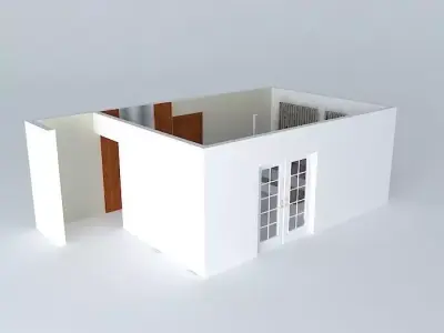 Living room interior Free 3D model