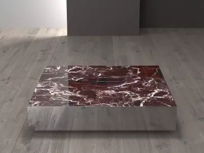 Elliott Large Square Table 3D model