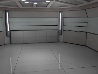 Sci Fi Room  3D model
