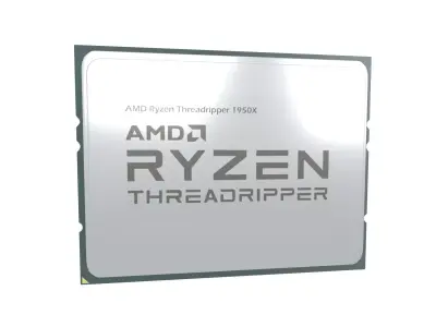 AMD TR4 CPU 1950X V1 001 3D model