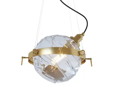 AA glass pendant SKU 25576 by Pikartlights Free 3D model