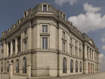 City Building III 3D model