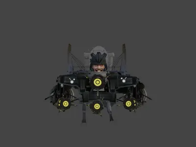 carrier astro toilet 3D model