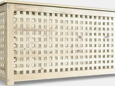 HOL Storage table Low-poly 3D model