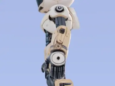 Robot 3D model 9