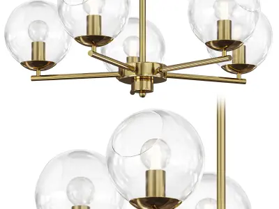 Chandelier Bolle Hole by Lalume 3D model