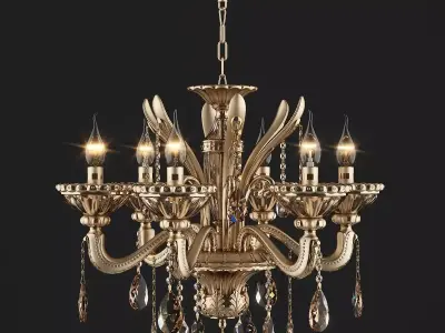 698062 Alzata Osgona Chandelier 3D model