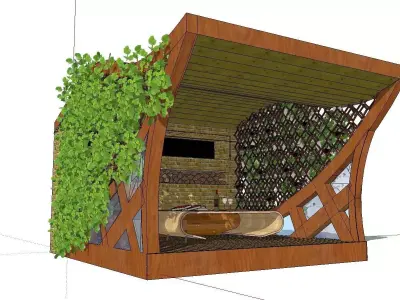 Creative Design-Holiday Cabin-0155 3D model