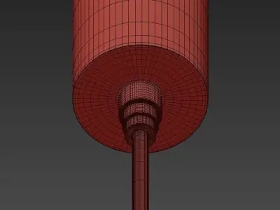 Bolle ball hanging from ceiling 3D model