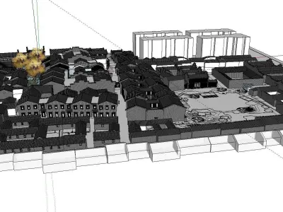 vacation spot-Resort-Fashion Leisure Hotel-0116 3D model
