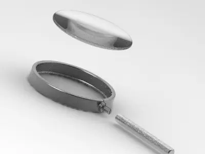 Magnifying Glass 3D print model