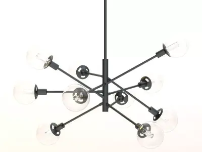 Sonneman Orb 10 Pendant Light 3D model