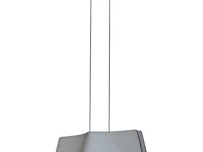 SLV WAVE PENDANT Low-poly 3D model