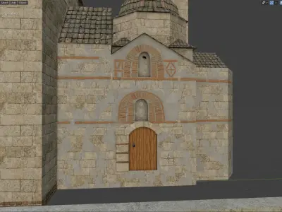 Byzantine Church 3D model