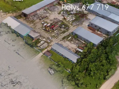 Aerial scan 5 3D model