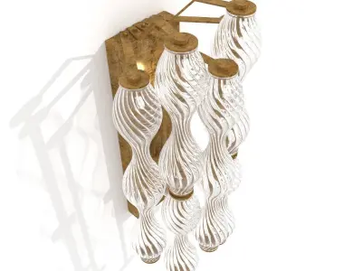 And Objects Wherwell Wall Light  Large 3D model