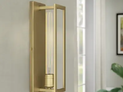 Dineen Light Flush Mounted Sconce - 3 Colour 3D model