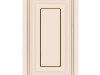 Kitchen Cabinet Door Classic 04 Low-poly 3D model
