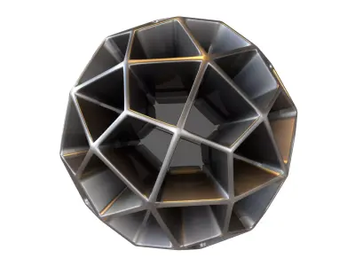 Abstract Shape v11 007 Low-poly 3D model