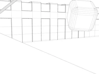 jelly cube  Low-poly 3D model