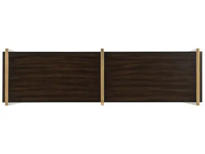Dark Wood Melange Classic Credenza 3D model