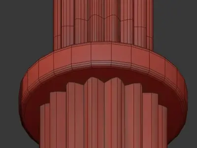 Lela Floor Lamp 3D model