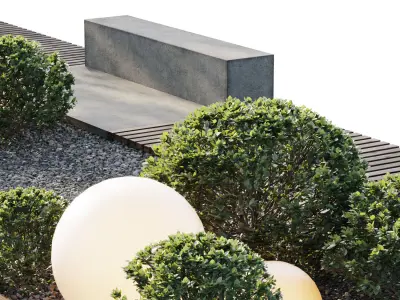 Entrance group 3 3D model