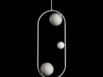 Lampatron HOOP LUX pendant lamp 3D model