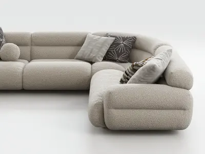 Valley Sofa H 3D model
