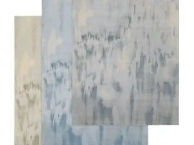 Carpet sheet of marble Low-poly 3D model