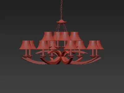 Whitlow Chandelier 3D model