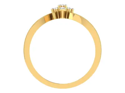 Women Ring  Render 3dm STL OBJ FBX Details 3D print model 223