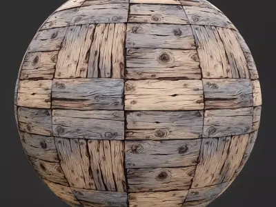 Stylized Wood Seamless Texture  Texture