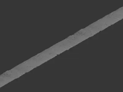 Concrete Road 3D model