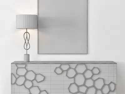 chest of drawers 27 3D model