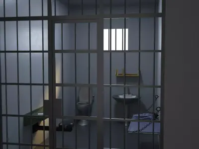 Prison Cell 3D model