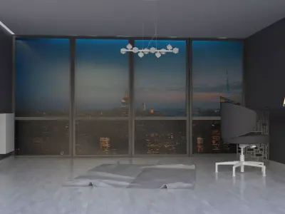 Home Office 3D model